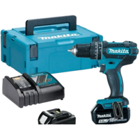 Makita DHP482RTJ (с 2-мя АКБ, кейс)