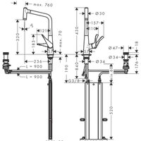 Hansgrohe Metris Select M71 73806800 Image #6