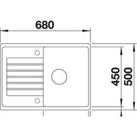 Blanco Zia 45 S Compact (мускат) Image #2