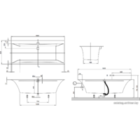 Villeroy & Boch Squaro Edge 12 (UBQ180SQE2DV) 180x80 Image #6
