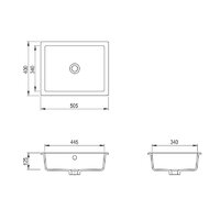 Aquasanita BQC 50 601 (черный) Image #3
