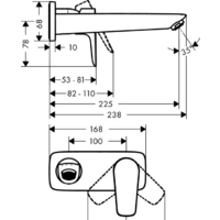 Hansgrohe Talis E 71734700 (белый матовый) Image #2