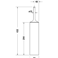 Duravit Starck T 0099451000 (хром) Image #2