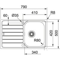 Franke SKL 611-79 Image #2