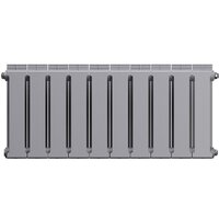 Royal Thermo PianoForte 300 Silver Satin (10 секций) боковое подключение Image #2