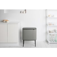 Brabantia Bo Touch Bin 11+23 л (минерально-серый) Image #5