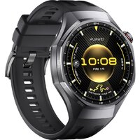 Huawei Watch GT 6 Pro 46 мм (черный, с черным силиконовым ремешком, международная версия) Image #3