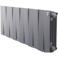 Royal Thermo PianoForte 300 Silver Satin (12 секций) боковое подключение Image #3