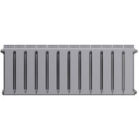 Royal Thermo PianoForte 300 Silver Satin (12 секций) боковое подключение Image #2