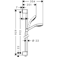 Hansgrohe Croma Select E 1jet 26594400 Image #7