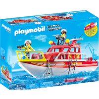 Playmobil PM70147 Пожарно-спасательная лодка