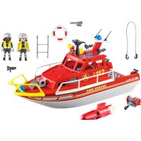 Playmobil PM70147 Пожарно-спасательная лодка Image #2