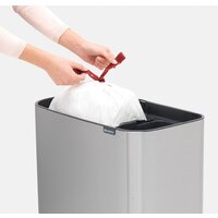 Brabantia Bo Touch Bin 11+23 л (стальной матовый с защитой) Image #8