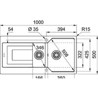 Franke UBG 651-100 (графит) Image #2