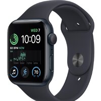 Apple Watch SE 2 40 мм (алюминиевый корпус, полуночный/полуночный, спортивный силиконовый ремешок S/M) Image #1