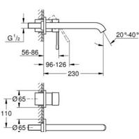 Grohe Essence New 19967AL1 (темный графит, матовый) Image #2