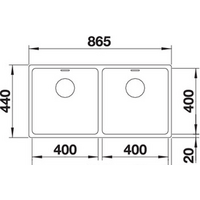 Blanco Andano 400/400-IF (без клапана-автомата) Image #4