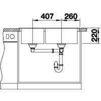 Blanco Pleon 9 527636 (левая, черный) Image #4