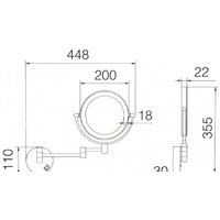 Ledeme Зеркало L6508D Image #5