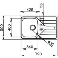 TEKA Universe 45 T-XP 1B 1D POLISHED Image #2