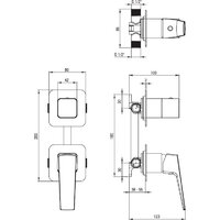 Deante Blur Titanium NQL D9YK Image #12