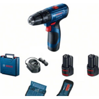 Bosch GSB 120-LI Professional 06019G8102 (с 2-мя АКБ, кейс, набор оснастки) Image #1