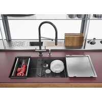 Omoikiri Taki 74-U/IF IN (нержавеющая сталь) Image #3