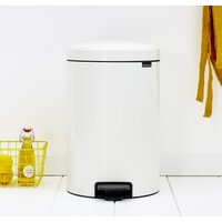 Brabantia Pedal Bin NewIcon с корзиной 20 л (белый) Image #4