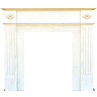 Smolcom Brighton Corner STD-ASP (белый дуб, патина золото)