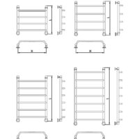 Luxon E T500 80x50 (боковое подключение) Image #3