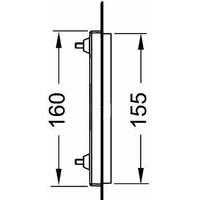 Tece Монтажная рамка Loop Square 9240649 (хром глянцевый) Image #3