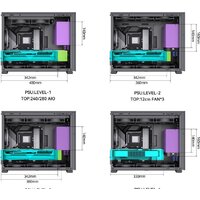 Jonsbo D31 Mesh Screen (черный) Image #4