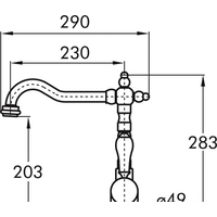 Blue Water Sycilia медь Image #2