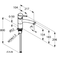 Kludi Trendo 335780575 (хром) Image #2