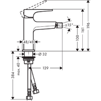 Hansgrohe Metropol 32520140 (бронзовый) Image #2