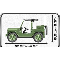 Cobi World War II 2230 M151 A1 Mutt Image #4