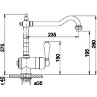 Blanco Tradon 520787 (латунь) Image #2