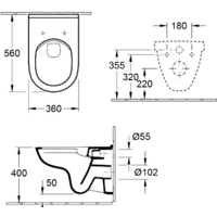 Villeroy & Boch O.novo 5660R0R1 CeramicPlus Image #3