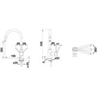 Blanco Mida-S Silgranit (хром) [521454] Image #2