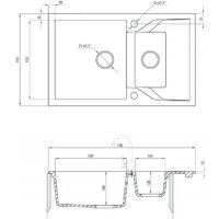 Deante Andante ZQN A513 (алебастровый) Image #2