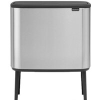 Brabantia Bo Touch Bin 36 л (стальной матовый с защитой от отпечатков)