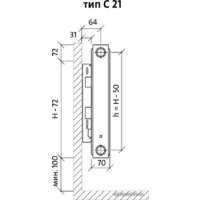 Royal Thermo Compact C21-500-800 (Bianco Traffico) Image #2