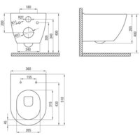 Deante Peonia CDE NZPW (без сиденья) Image #9