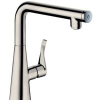 Hansgrohe Metris Select 14847800 (стальной)