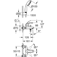 Grohe Eurosmart 3330220A Image #2