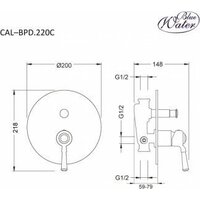 Blue Water CAL-BPD.220C Image #2