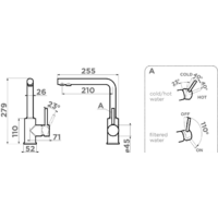 Omoikiri Nakagawa 2 Plus-BN (нержавеющая сталь) Image #2
