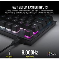 Corsair K60 Pro TKL (черный, Corsair OPX, нет кириллицы) Image #11