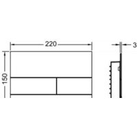 Tece Square II 9240834 (белый матовый) Image #2