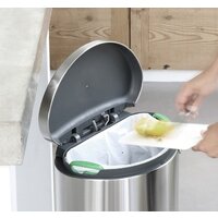 Brabantia FlatBack+ 30 л (стальной матовый с защитой от отпечатков) Image #11